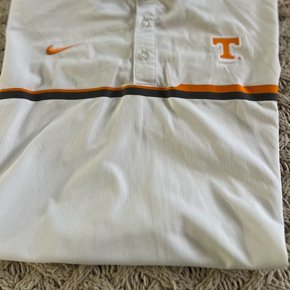 NIKE dri-fit University of Tennessee Vols White Polo size XXL - Picture 10 of 16